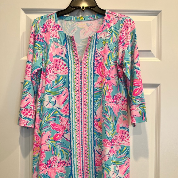 Lilly Pulitzer UPF 50+ Nadine dress - Picture 2 of 5